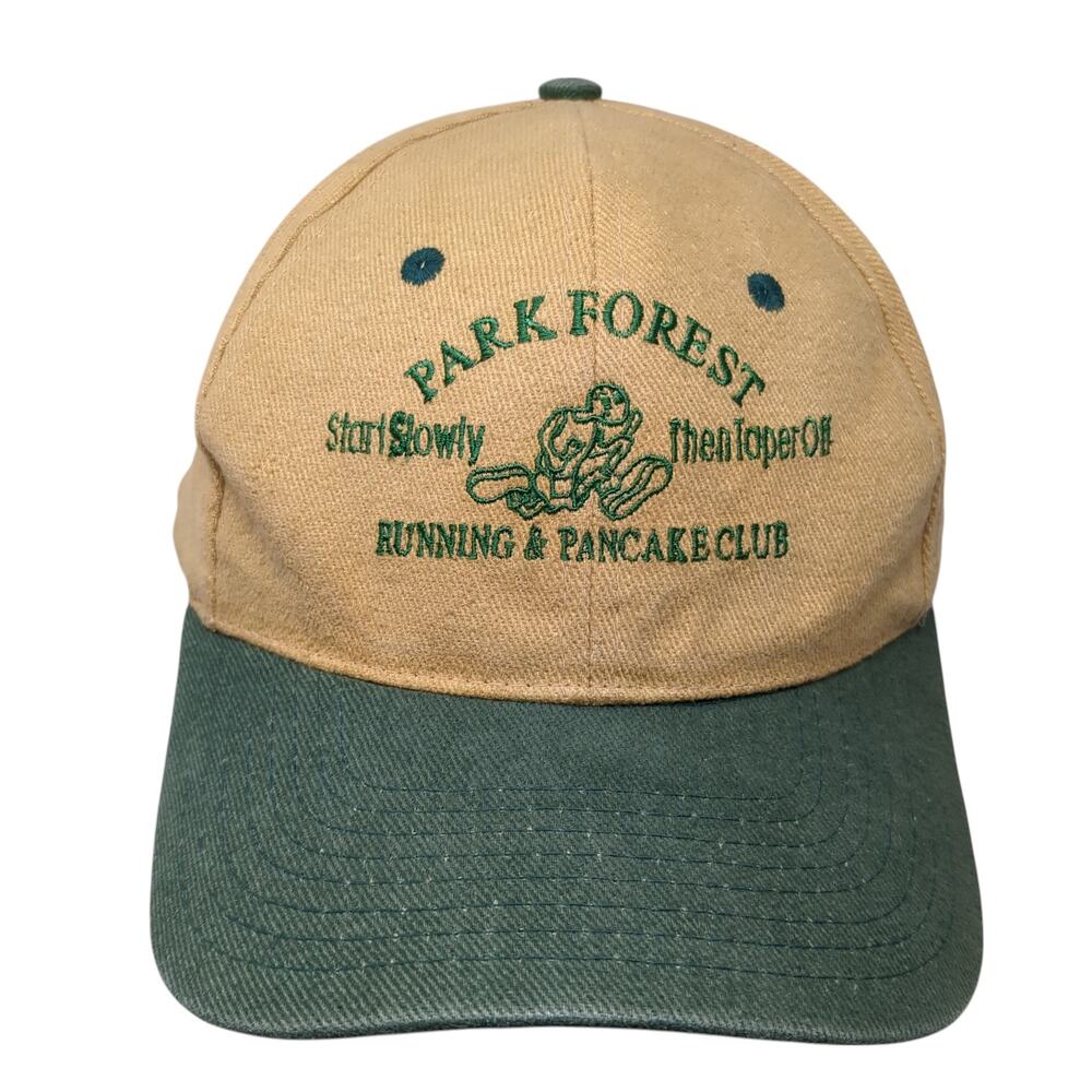 Park Forest Running & Pancake Club Baseball Cap Multicolor OS Adjustable Suntex